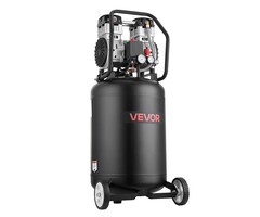 VEVOR VEVOR  20-GALLON AIR COMPRESSOR, 2HP 4.5SCFM@90PSI 110V 60HZ 125PSI #155D-22BS/125-10A68L---D/S (IND6066)