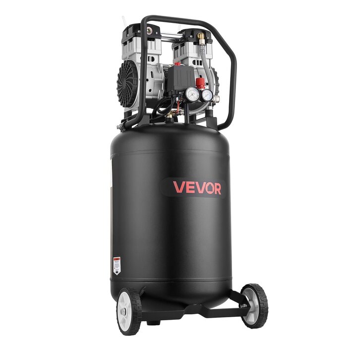 VEVOR IND6066 /  VEVOR  20-GALLON AIR COMPRESSOR, 2HP 4.5SCFM@90PSI 110V 60HZ 125PSI #155D-22BS/125-10A68L---D/S