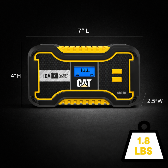 CAT VEH24983 / BATTERY CHARGER WITH 6V/12V LEAD ACID , CBC10