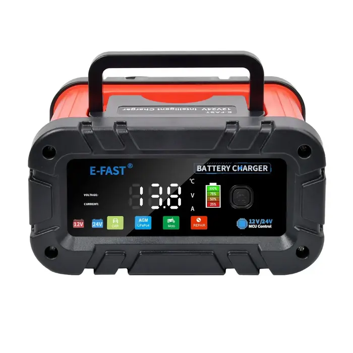 VEH24975 / E-FAST BATTERY CHARGER 0-20A 12/24V LIFEPO4