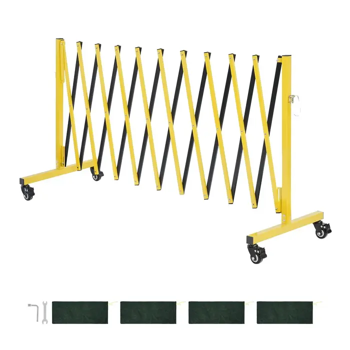 VEVOR HAR10102 / VEVOR   INDUSTRIAL EXPANDABLE BARRICADE, 13FT