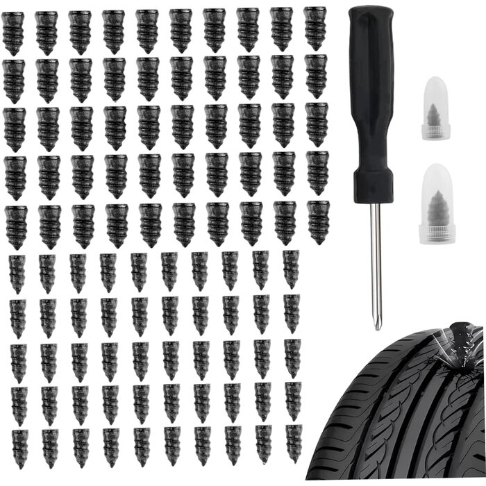 VEH24979 /  VKQTS 100PCS CAR TIRE PLUG KIT #X004QFYS9P