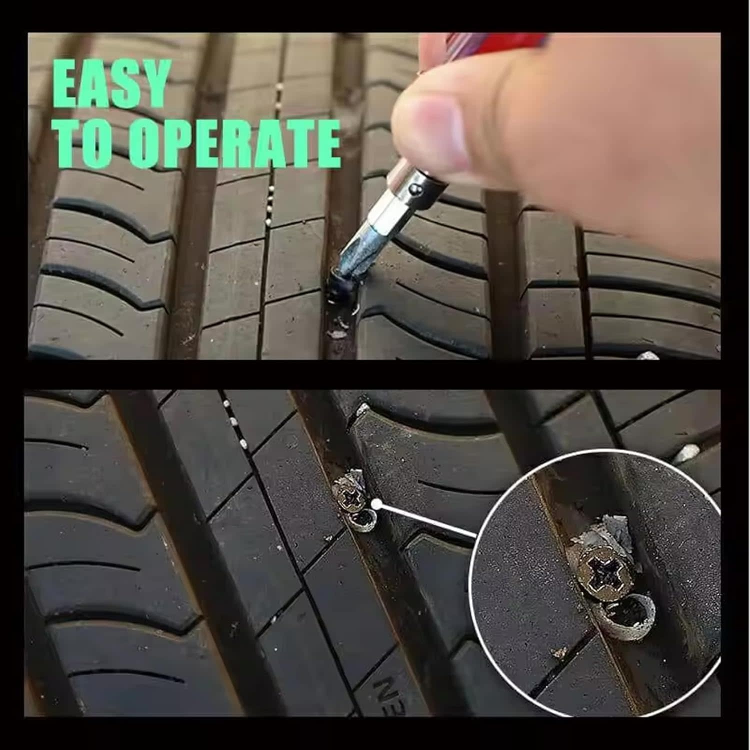 100PCS CAR TIRE PLUG KIT (VEH24979)