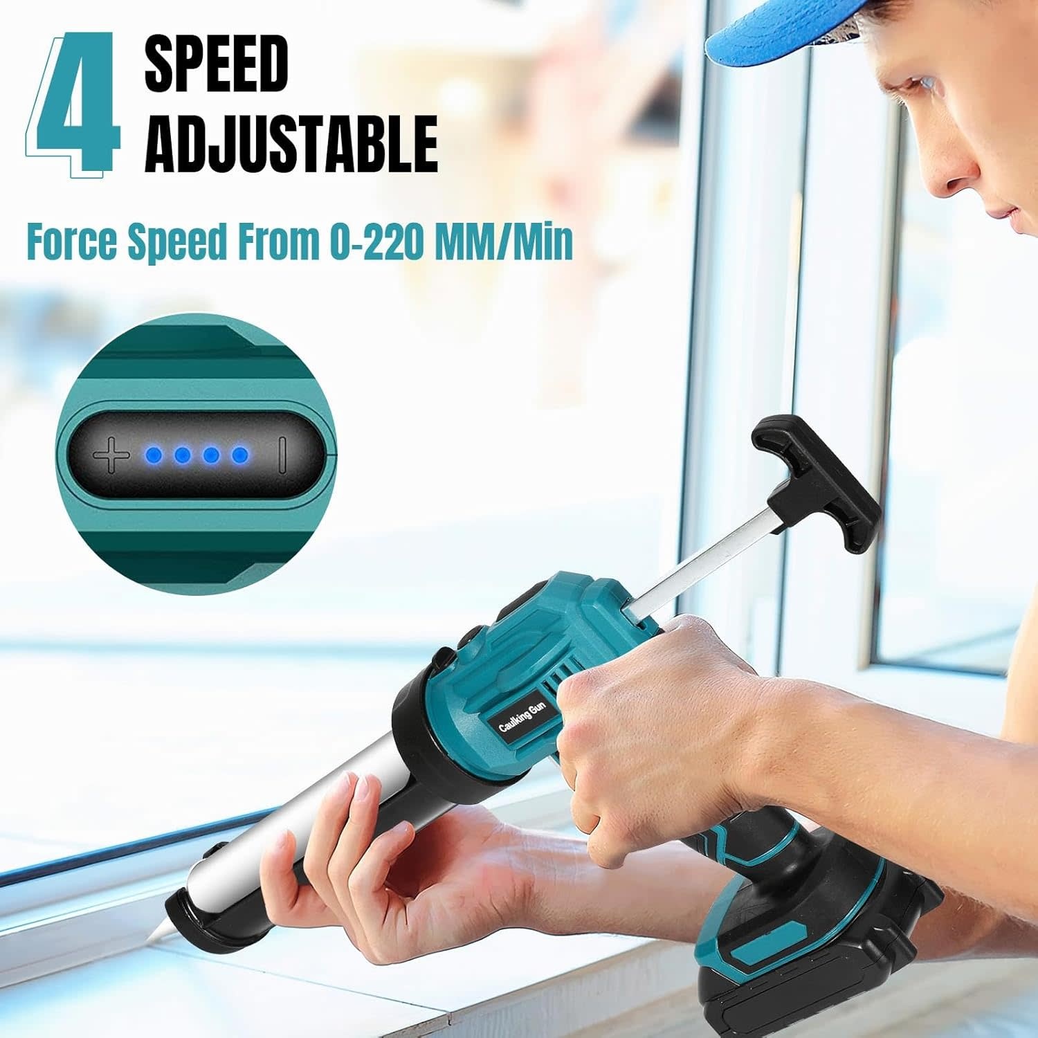 BETA STAR HAR10095/ CORDLESS SILICONE GUN 21VOLT