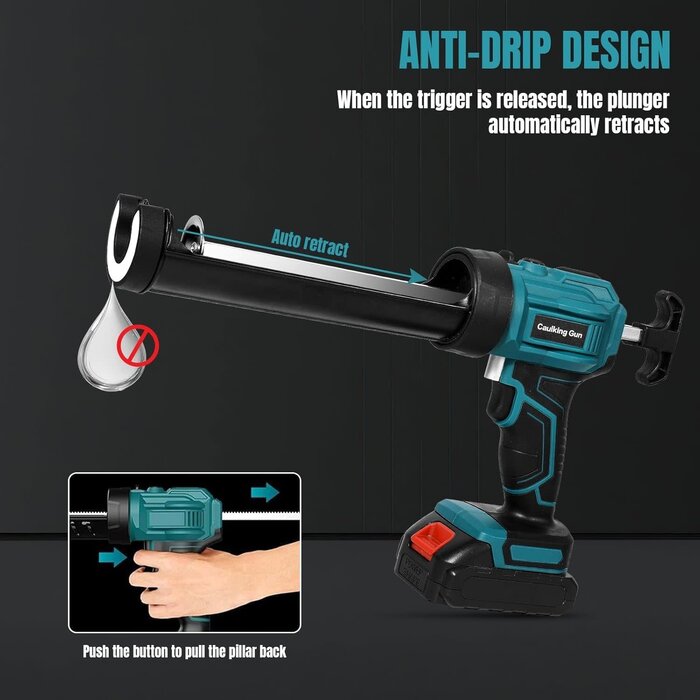 BETA STAR CORDLESS SILICONE GUN (HAR10095)