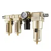 VEVOR VEVOR  AIR COMPRESSOR FILTER REGULATOR COMBO, 1/2" NPT 3-STAGE  (HAR10103 )