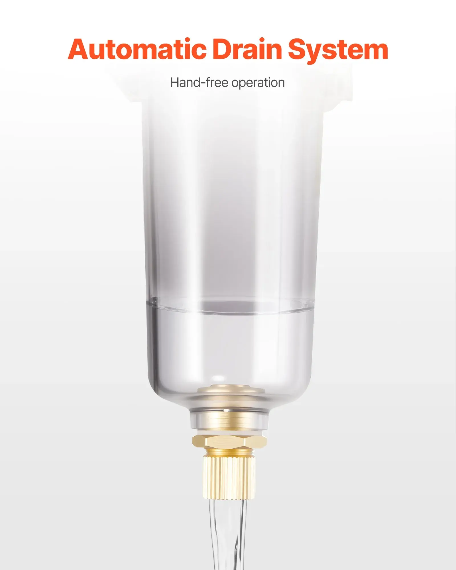 VEVOR HAR10103 / VEVOR  AIR COMPRESSOR FILTER REGULATOR COMBO, 1/2" NPT 3