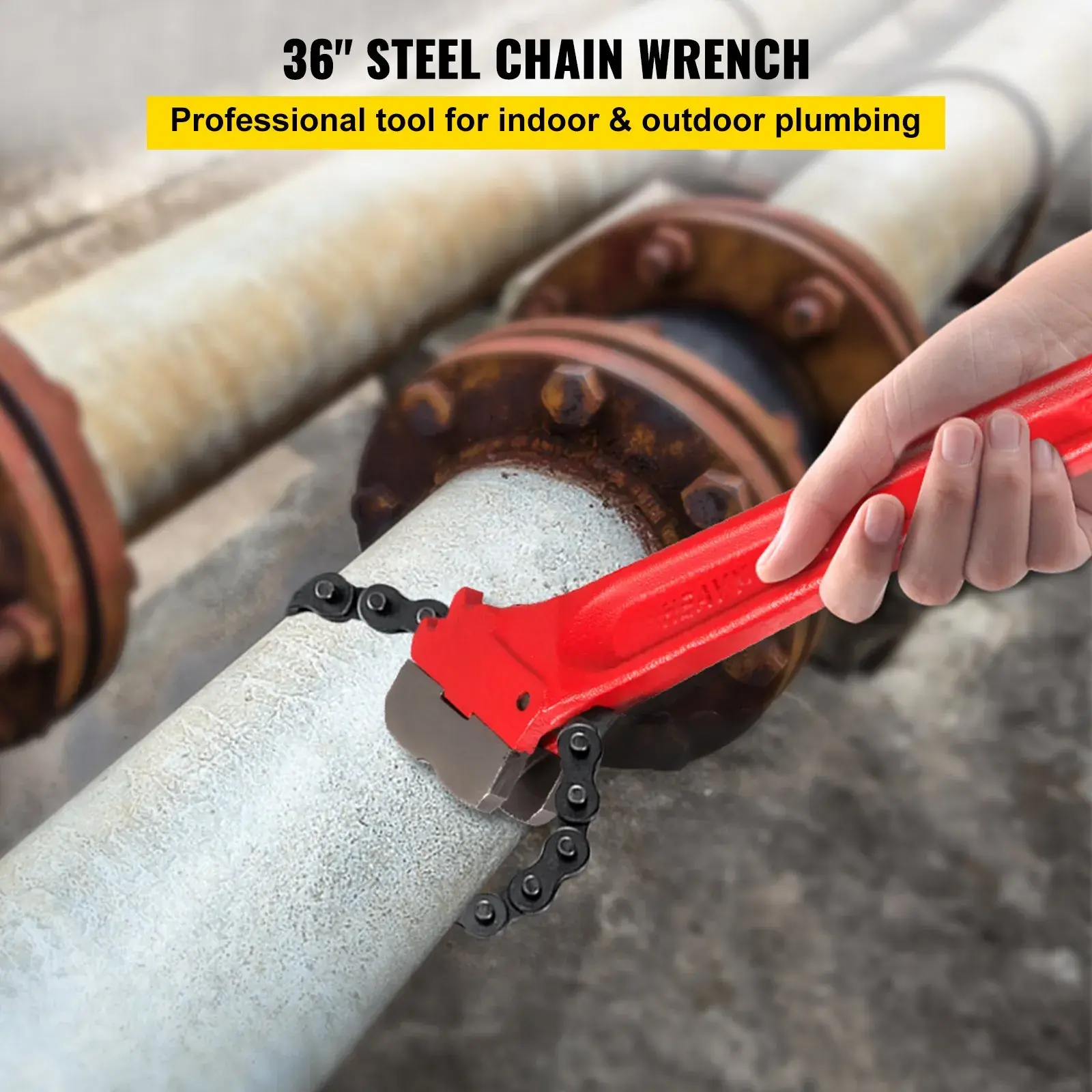 VEVOR CHAIN WRENCH PIPE 36" (HAR10105)