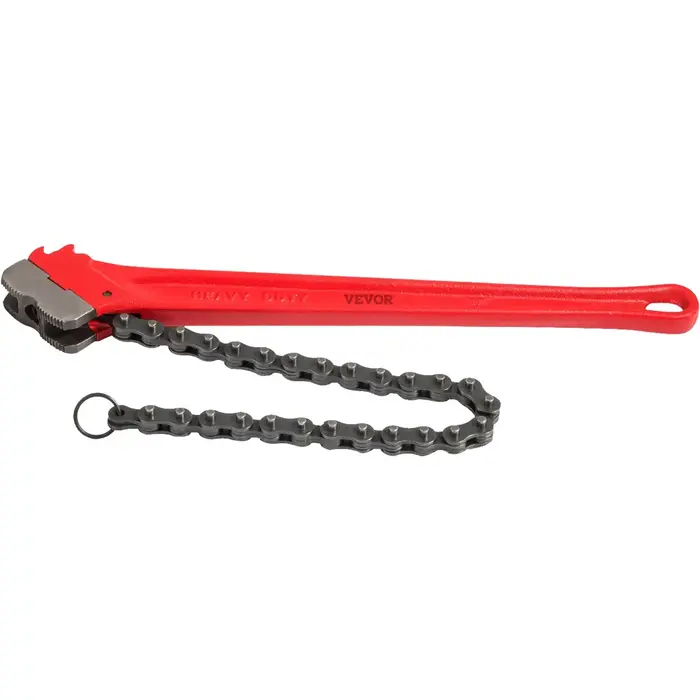 VEVOR HAR10105 / VEVOR CHAIN WRENCH PIPE 36",HD OIL FILTER CHAIN WRENCH CAP 4-1/2 TO 7-1/2"