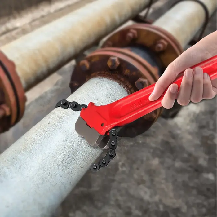 VEVOR HAR10105 / VEVOR CHAIN WRENCH PIPE 36",HD OIL FILTER CHAIN WRENCH CAP 4-1/2 TO 7-1/2"