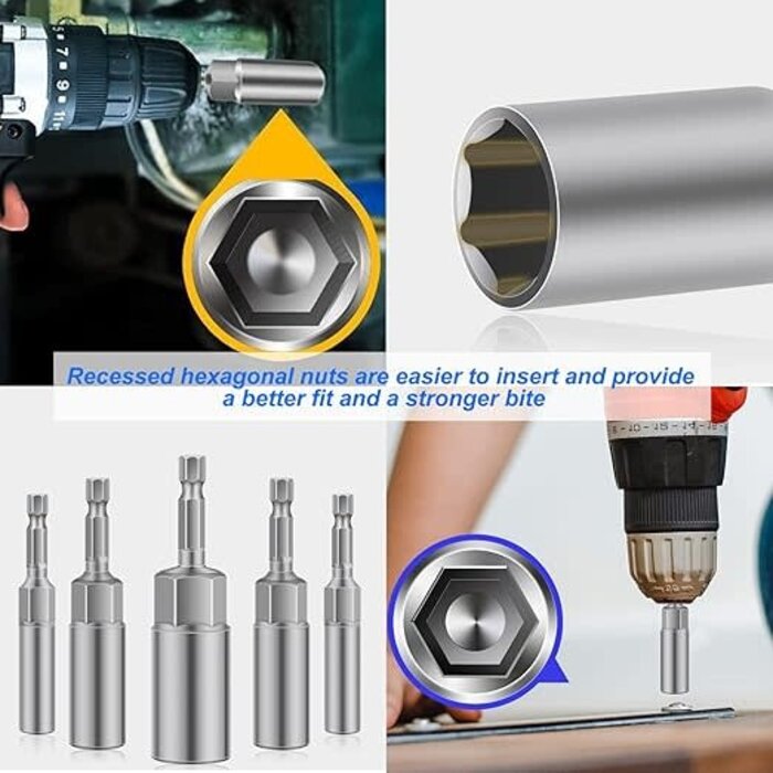 BETA STAR HAR10031/ DEEP HEXAGONAL SOCKET HEAD 5.5-19MM, 15PCS/SET