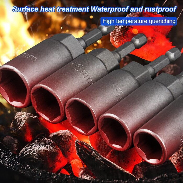 BETA STAR HAR10031/ DEEP HEXAGONAL SOCKET HEAD 5.5-19MM, 15PCS/SET