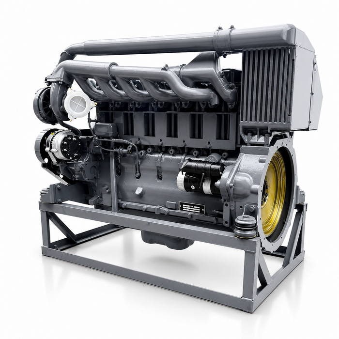 DEUTZ IND5981/DEUTZ DIESEL ENGINE, 6 CYLINDER WITH TURBO,140HP/1800RPM