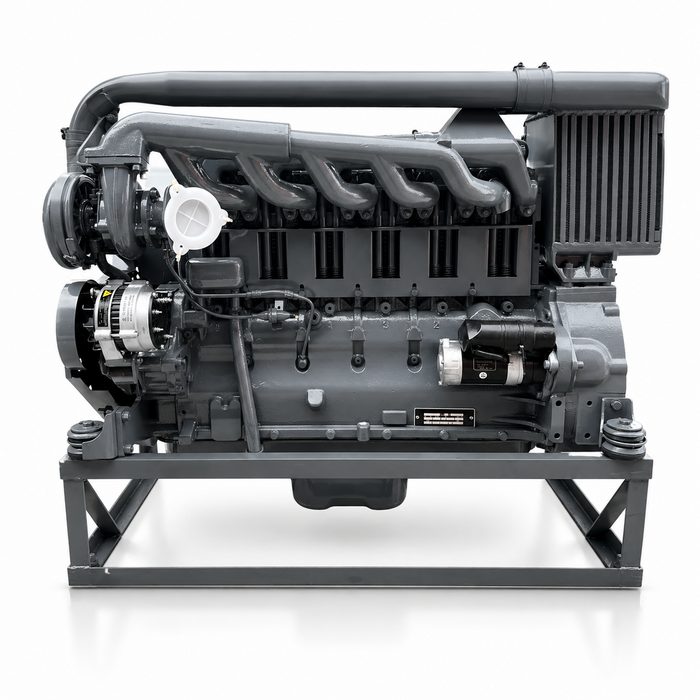 DEUTZ IND5981/DEUTZ DIESEL ENGINE, 6 CYLINDER WITH TURBO,140HP/1800RPM