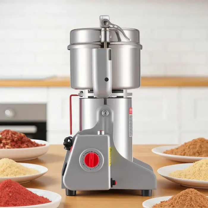 VEVOR IND6078 /  VEVOR ELECTRIC GRAIN MILL GRINDER, 1.8 LBS COMMERCIAL SPICE GRINDERS, HS 2100W