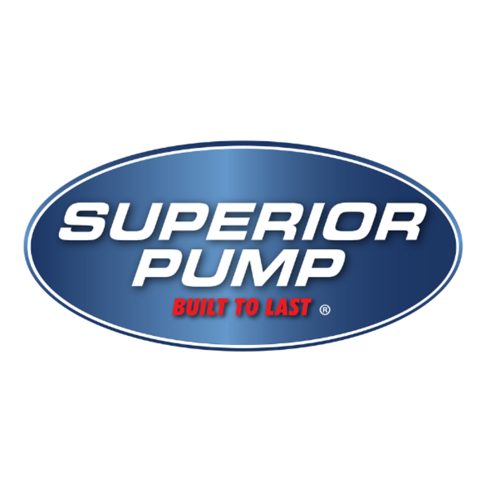 SUPERIOR PUMP IND6076 / SUPERIOR PUMP 1800GPH THERMOPLASTIC SUB PUMP 1/4 HP, 91250