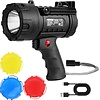 VEVOR VEH25002 / VEVOR RECHARGEABLE SPOTLIGHT FLASHLIGHT, 200,000 LUMENS, IP67