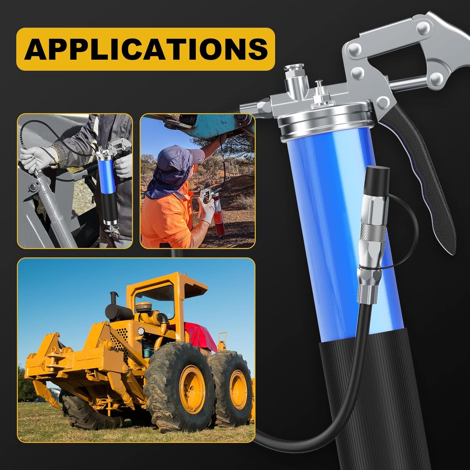 HEAVY DUTY GREASE GUN KIT (HAR10137)