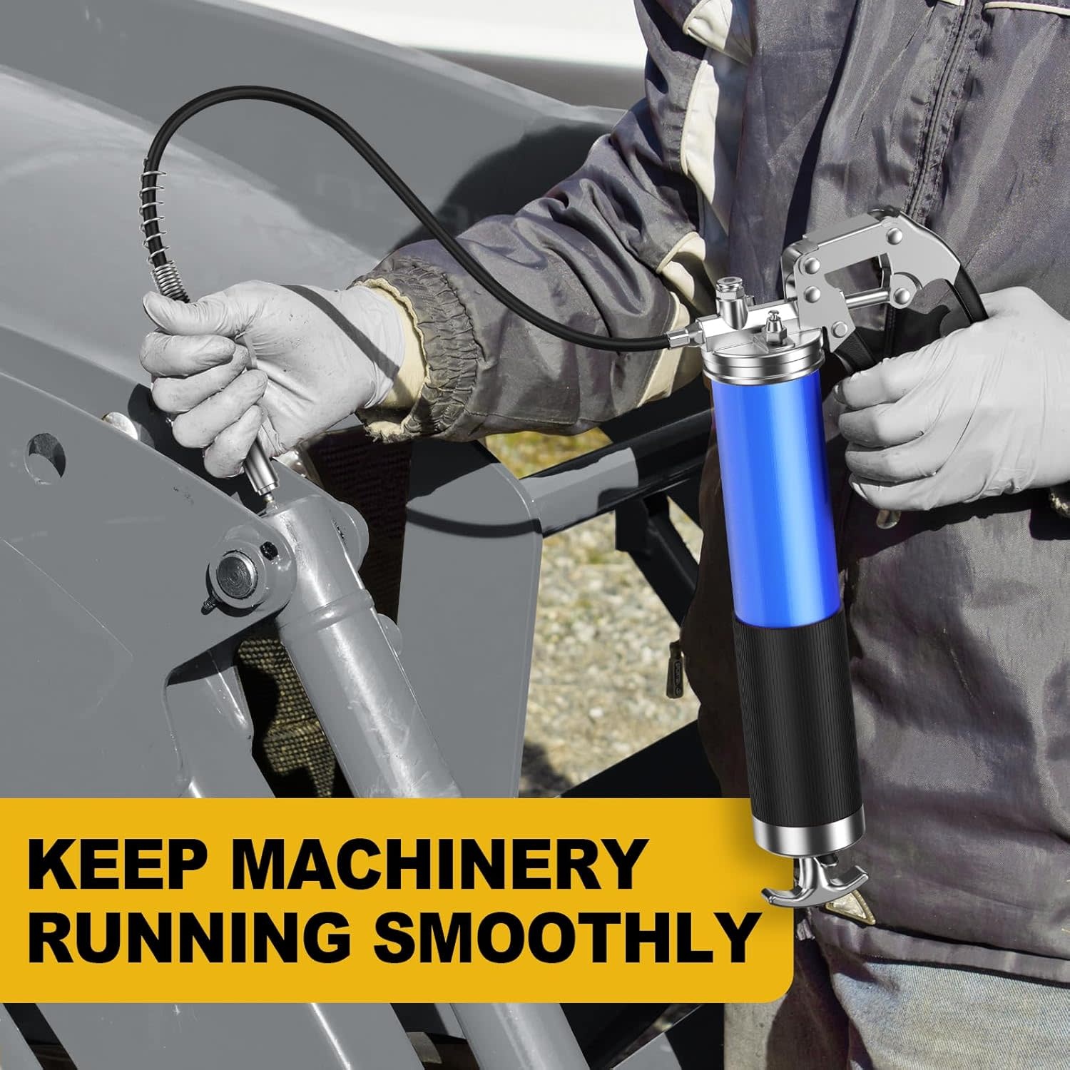 HEAVY DUTY GREASE GUN KIT (HAR10137)