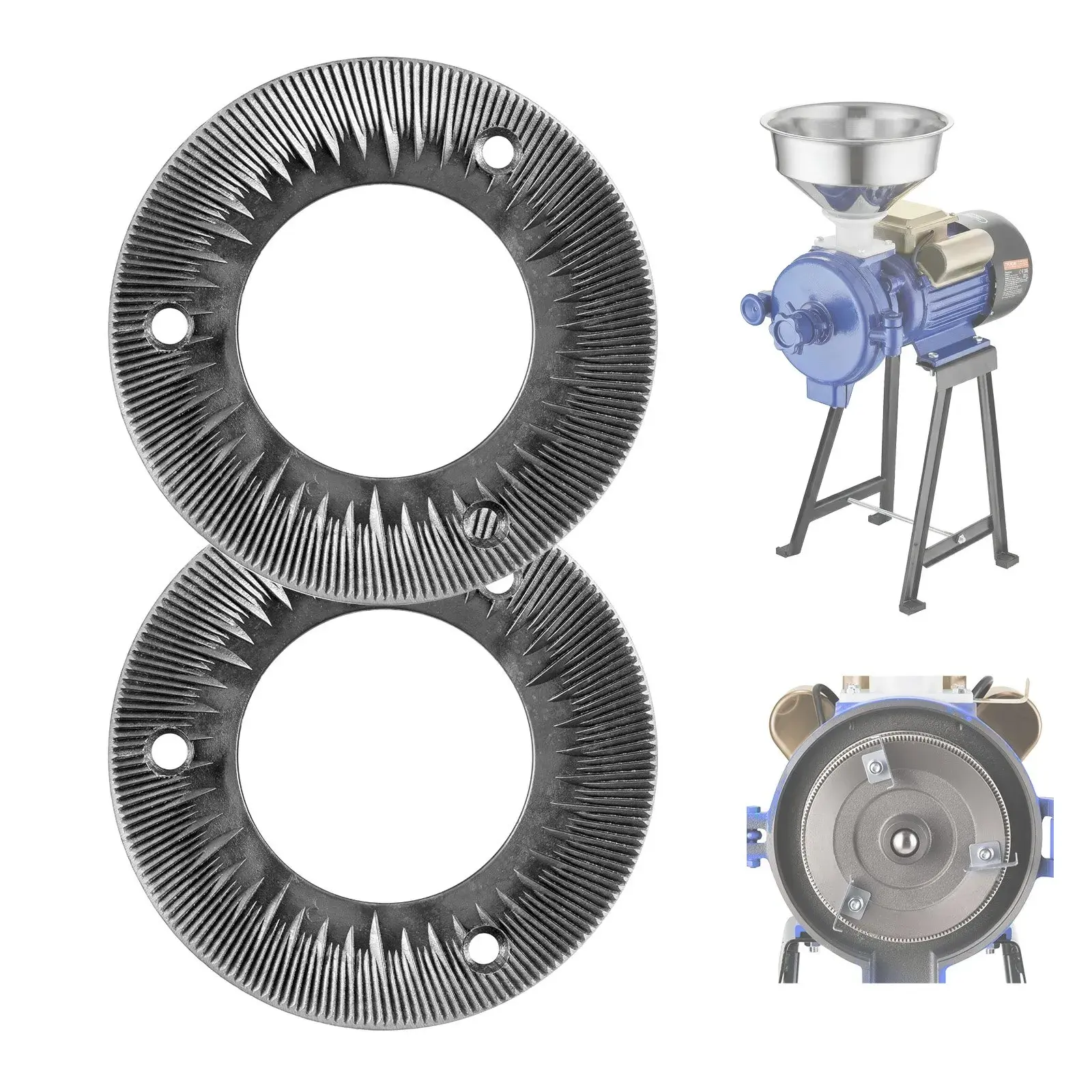 VEVOR HAR10141 / VEVOR 2PCS GRINDING PLATE FOR ELECTRIC GRAIN GRINDER MILL