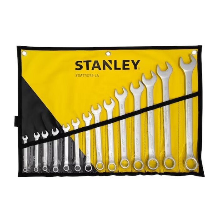 STANLEY HAR0114 - 14PCS ANTISLIP COMB WRENCH SET SAE #STMT73749-LA