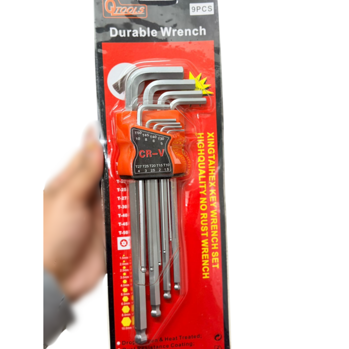 ALLAN KEY SET, DURABLE WRENCH (HAR10118)