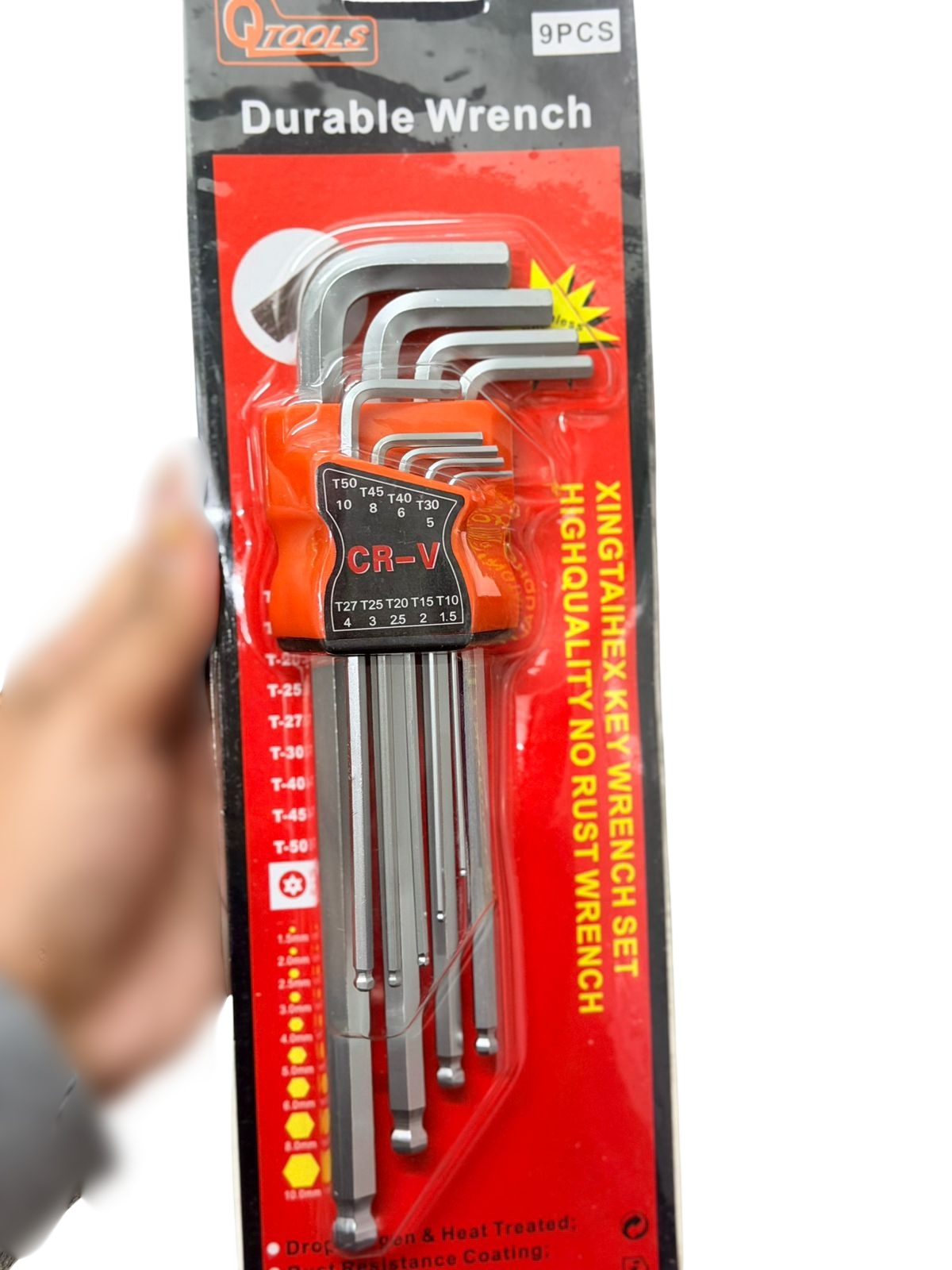 HAR10118 / ALLAN KEY SET, DURABLE WRENCH