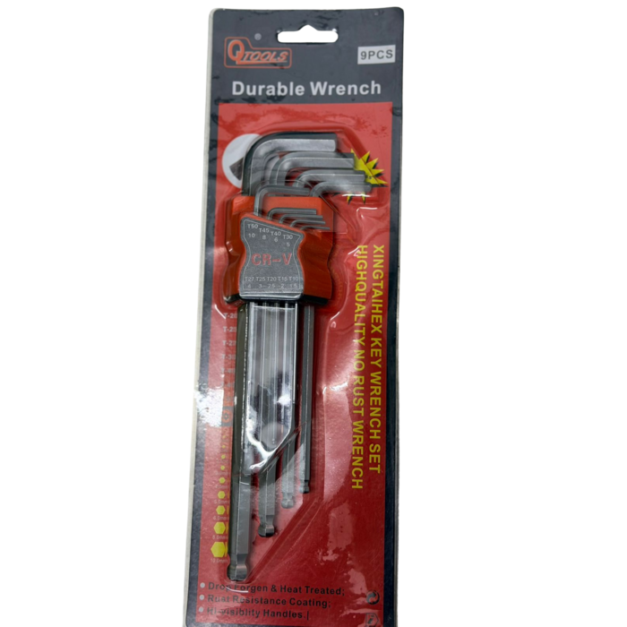 ALLAN KEY SET, DURABLE WRENCH (HAR10118)