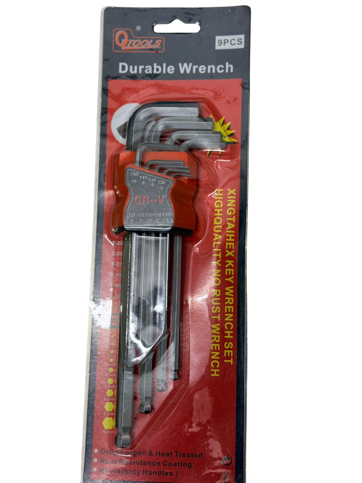 ALLAN KEY SET, DURABLE WRENCH (HAR10118)