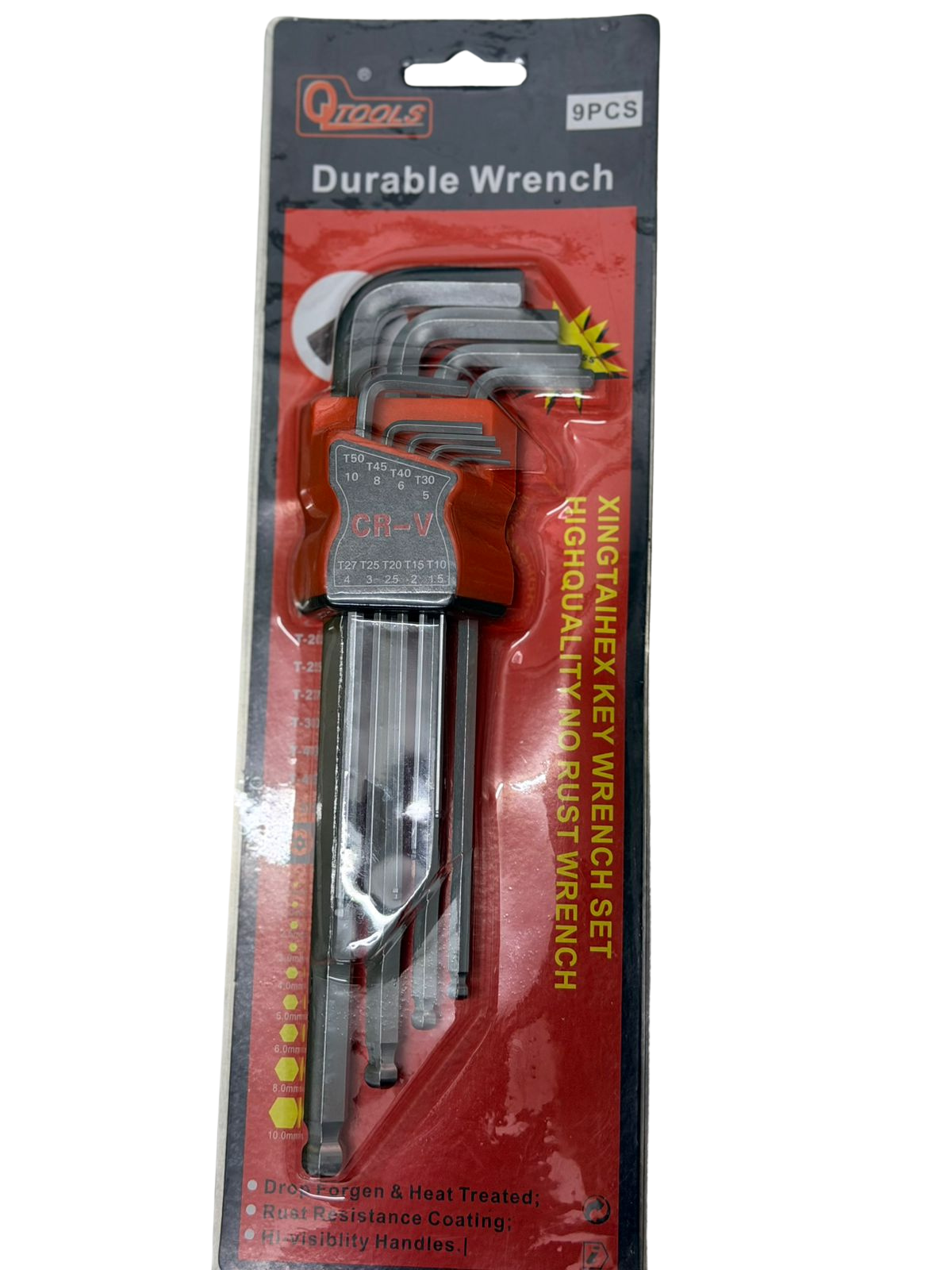 HAR10118 / ALLAN KEY SET, DURABLE WRENCH