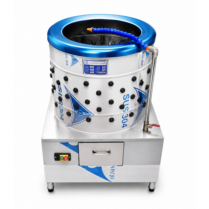 IRON CAPTAIN IND4257 - CHICKEN PLUCKING MACHINE #60 110V, 60HZ-D/S
