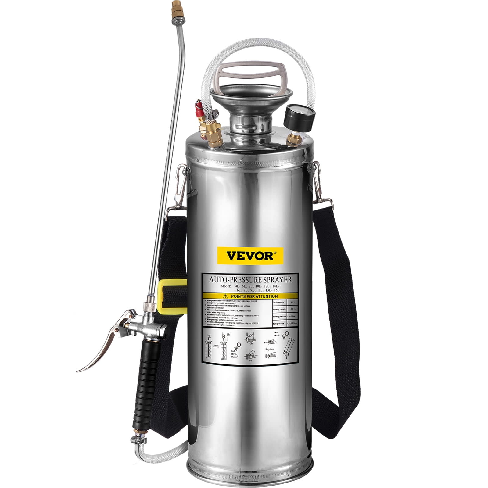 10L/3GALLON AUTO PRESSURE SPAYER (HAR10112)