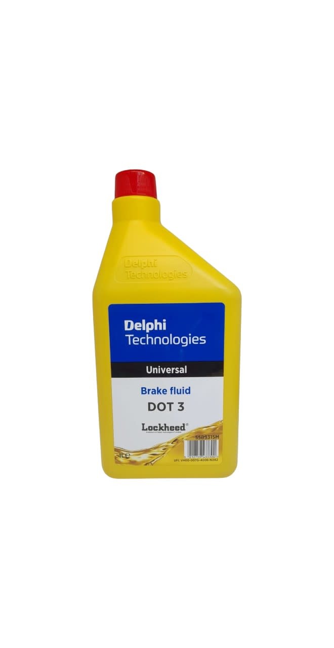 VEH 12970 1LITRE BRAKE FLUID DOT 3
