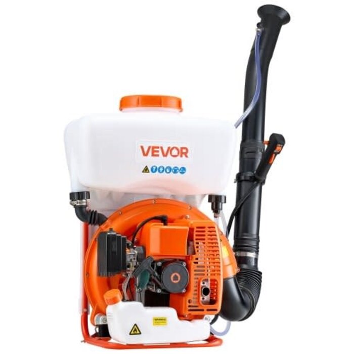 VEVOR IND6069 -VEVOR BACKPACK FOGGER SPRAYER, MIST DUSTER ,63CC 3HP ENGINE, GAS 4 GALLON TANK-D/S
