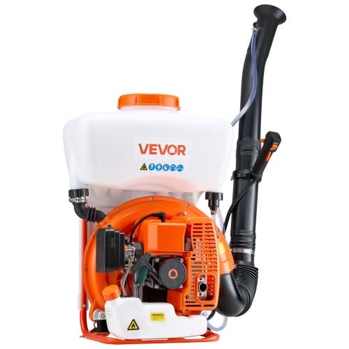 VEVOR IND6069 -VEVOR BACKPACK FOGGER SPRAYER, MIST DUSTER ,63CC 3HP ENGINE, GAS 4 GALLON TANK-D/S