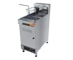 METVISA IND6096 / METVISA GAS DEEP FRYER 20L – DOUBLE BASKET, FIG201104, 110V-50/60HZ
