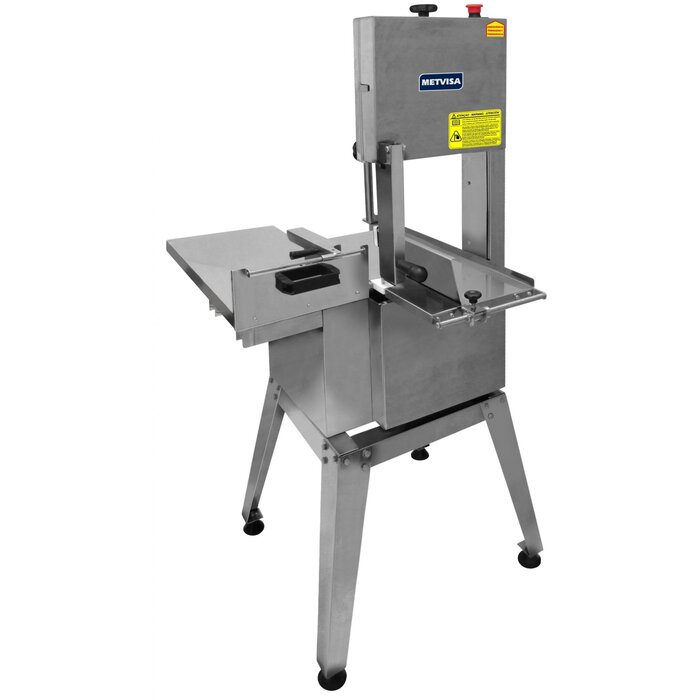 METVISA IND6107 / METVISA PAINTED MEDIUM MEAT SAW 2.18M, MAX 1HP, NO SAFETY, SFMPLM110M604, 110V-60HZ