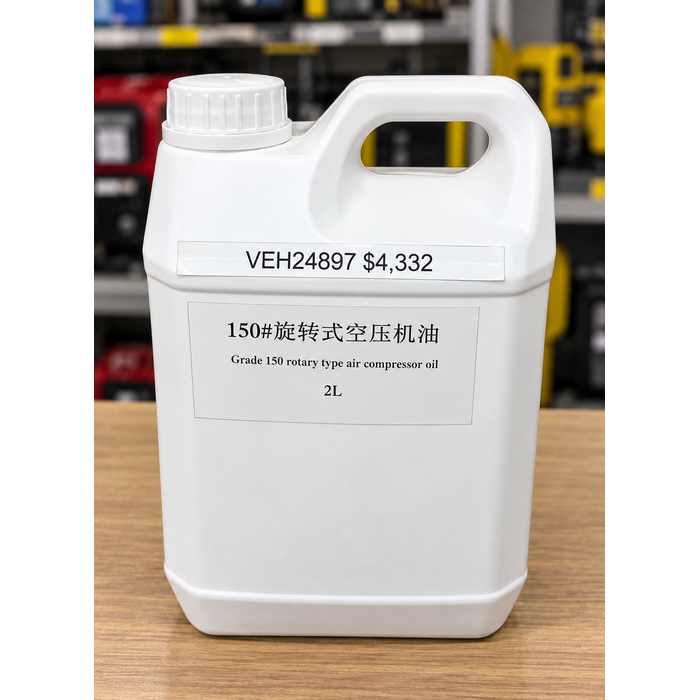 Grade 150 Rotary Air Compressor Oil – 2L (VEH24897)