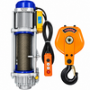 BETA STAR IND6008/1 TON 24M WIRE ROPE ELECTRIC HOIST, SINGLE PHASE,220V 60HZ-D/S
