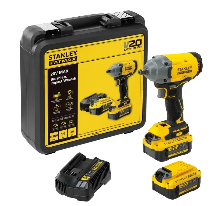 STANLEY 20V BRUSHLESS IMPACT WRENCH (IND6077)