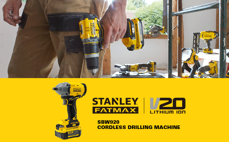STANLEY 20V BRUSHLESS IMPACT WRENCH (IND6077)