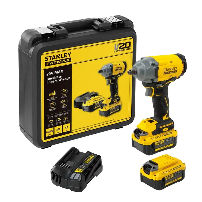 STANLEY 20V BRUSHLESS IMPACT WRENCH (IND6077)