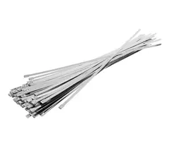 STAINLESS STEEL CABLE TIE - 7.9MM*300MM, 100PCS/BAG (VEH25072)