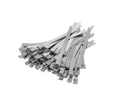 STAINLESS STEEL CABLE TIES - 7.9MM*150MM, 100PCS/BAG (VEH25069)