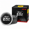 TAITEC 80MM USA STYLE ROUND TUBE PATCH 20PC PER BOX (VEH23242 )