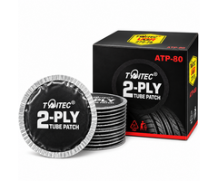 TAITEC 80MM USA STYLE ROUND TUBE PATCH 20PC PER BOX (VEH23242 )