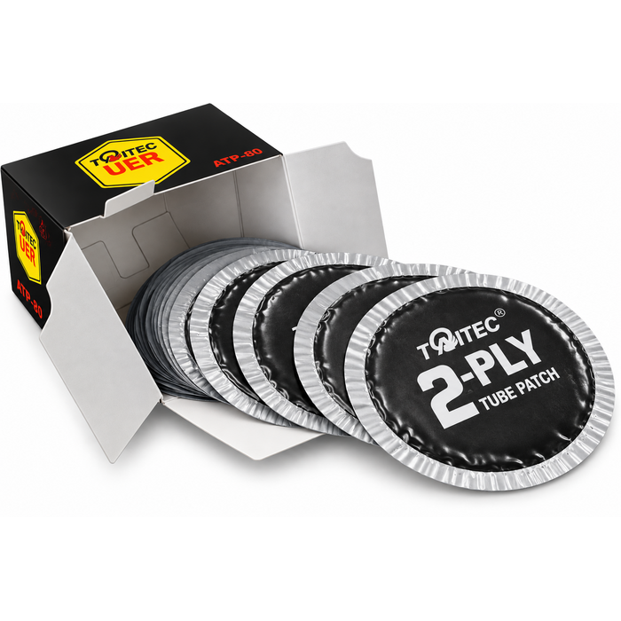 TAITEC 80MM USA STYLE ROUND TUBE PATCH 20PC PER BOX (VEH23242 )