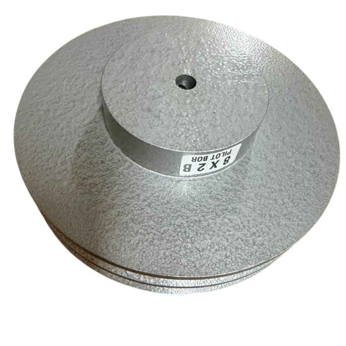VEH21939 PULLEY 8" 2B ALUMINUM