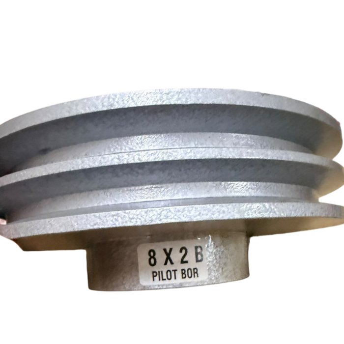 VEH21939 PULLEY 8" 2B ALUMINUM
