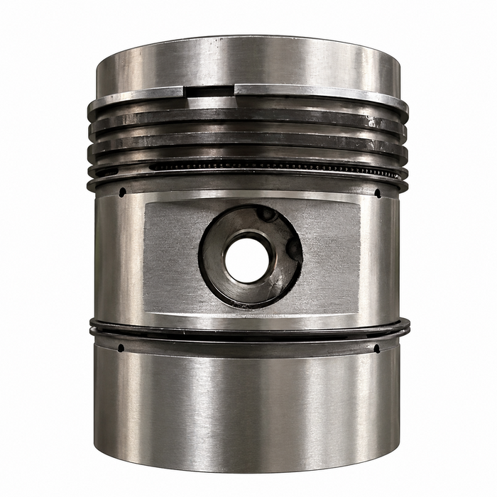 VEH15158 PISTON ASSY COMPLETE CAST IRON 6/1 or 8/1 114.3MM 3+2 STD